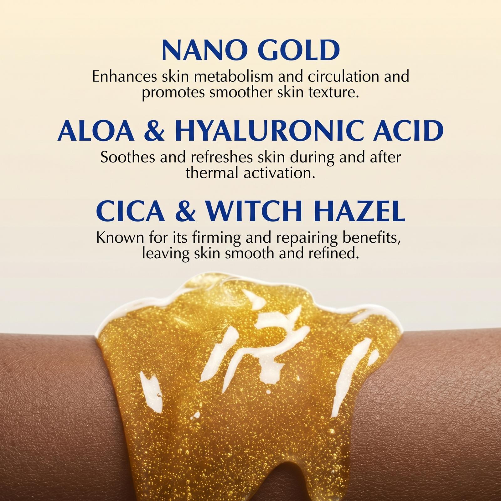 Buy 1 Get 1 Free 15-Day Anti Cellulite Cryo Thermo Sculpting Gold Cream | Invigorating Warming & Cooling Massage Cream for Toning & Smoothing Skin | Targeted Care for Belly, Thighs & Arms for Men & Women | 7.05oz/200g