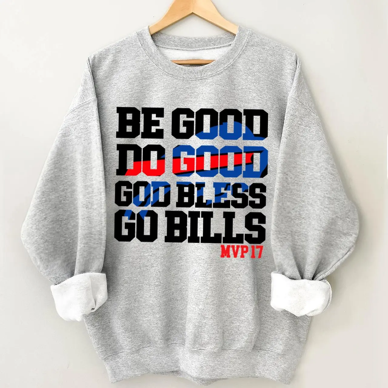 Vintage Bills Football Team Fan Sweatshirt, Game Day Bills Football Be Good Do Good Sweatshirt, Unisex Gifts For Football Fan