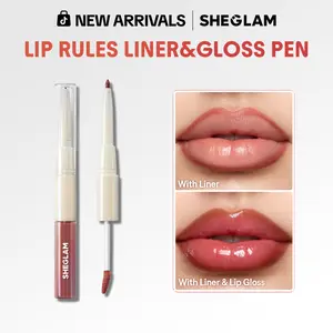 SHEGLAM Lip Rules Liner & Gloss Pen-Play Fair Makeup Lipliner-Effortlessbeauty- Coachella-mothersdaygift