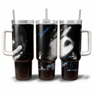 Drake ICEMAN 2026 20oz 40oz Tumbler - Michael Jackson Diamond Hand Ice Glove Graphic, New Album Stainless Steel Insulated Tumbler, Drake Rap Fan Gift