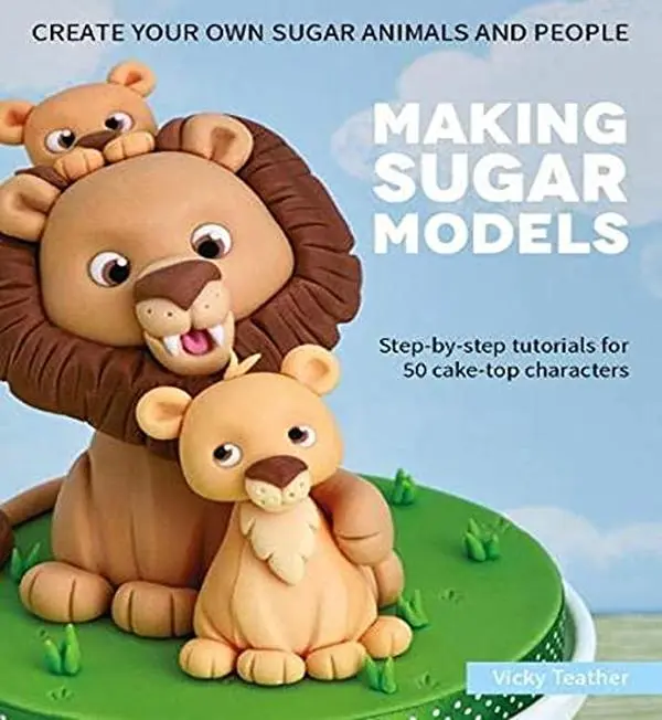 USED Book - Making Sugar Models: Step-by-step tutorials for 50 cake-top characters by Vicky Teather (Hardcover)