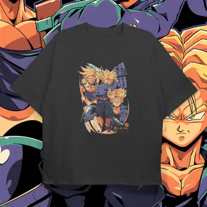 DBZ Future Trunks T-shirt  Gift for Anime Lover Casual Unisex Man Woman Men’s Tshirt