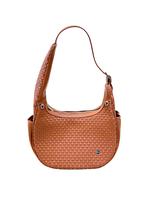 Solid Brown Shoulder Bag