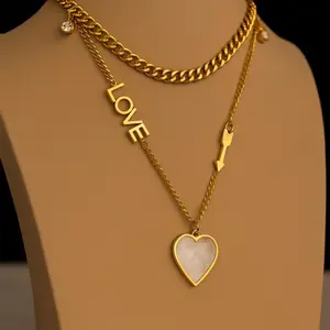 Elegant Stainless Steel Golden Jewelry Set 3 Pieces Durable Stylish for Any Occasion Unisex Versatile Wear Suitable for Showering Beach or Sleeping