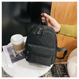 Classic Nylon Backpack for Women, Fashion Student Bag, Lightweight Durable, Perfect for Commuting, School, Gym, Gift Idea