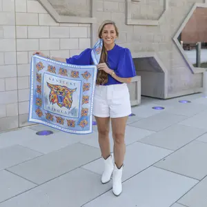 Kayla Weber Wildcats Silk Scarf