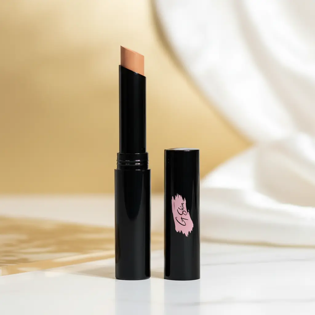 Compact Full Coverage Concealer Stick - Dark Spot Correction, Color Correction, Contouring, Long-Lasting Matte Creme Makeup, Moka (0.1 oz) Foundation, Setting Powder, Beeswax, Brightening, Cosmetic, Makeup Products, Solid, Stick Form, 2.5G, 0.1Oz, Ascorby