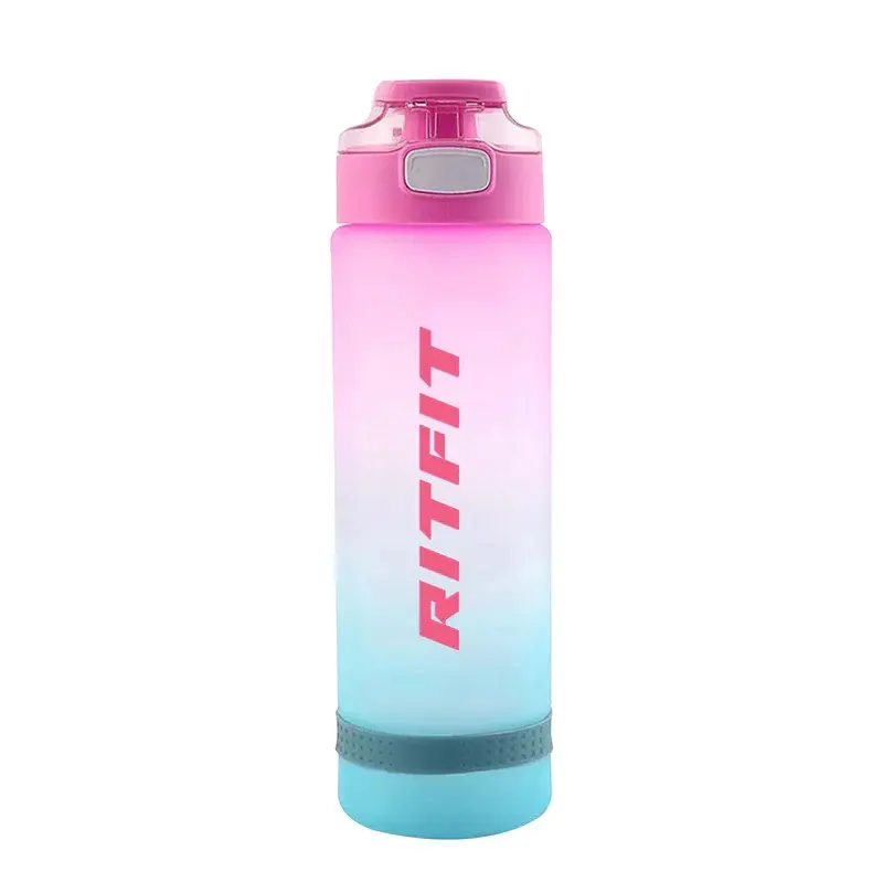 Pink water bottle