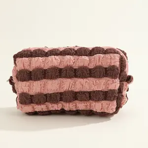 Frilly Styled Makeup Bag Accessory Pouch
