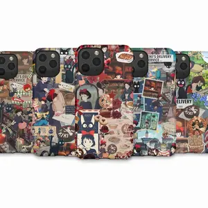Studio Ghibli Phone Case, Kiki's Delivery Service, Ghibli Collage Phone Cover for iPhone  Samsung Galaxy