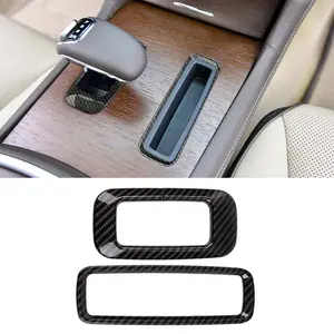 For 2011+ Dodge Charger/2010-2014 Chrysler 300/300C Interior Gear Shift Frame Cover Trim Ring (2 pcs)