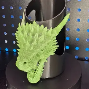 Earth Dragon Face Plate for Drink Holder