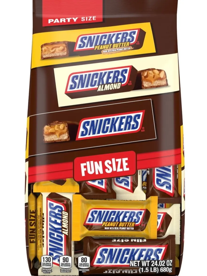 SNICKERS PARTY SIZE 1.5 POUNDS SNICKERS PARTY SIZE 1.5 POUNDS