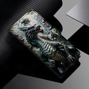 Dragon Pattern Magnetic Flip Wallet Case with Card Holder Stand Sutible For Redmi Note 7 7S 8 9 10 10T 11 11SE 12R 11T 12S 12 12T 13 13R 14 9S 11E 11S 15 Lite Pro+ Max