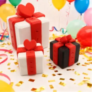 Funny Prank Gift Box, 3D Fun Gift Box with Plastic Screws, Joke Money Card Holder, Novelty Gift, Funny Gifts for Holidays, Christmas, Birthday, Valentine's Day