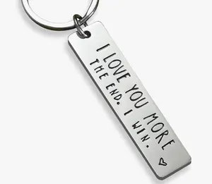 1 Pcs Couple Keychain I Love You Keychain Gifts for Him Her Accessories