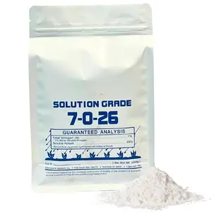 Supply Solutions 7-0-26 Organic Fertilizer 7% Nitrogen 26% Potash from Soy Protein Hydrolysate for Vegetable Garden & Tomato Plants 1 Pound OMRI Listed