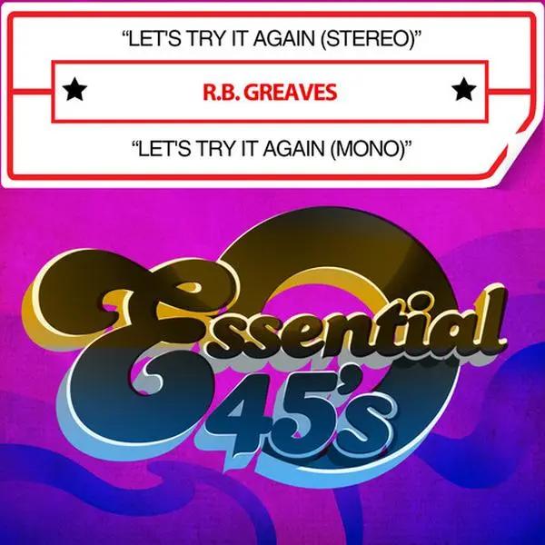 R.B. Greaves - Let's Try It Again Music CDs [CD5 Maxi-Single, Stereo, Dual Versions, 2014 Release]