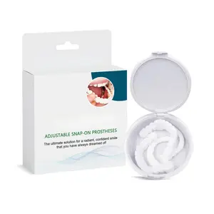 [Recommended by renowned dentists]Meifutang Adjustable Snap-on Type Dentures Modified Teeth Joint Filling Tooth Socket Corrected Teeth Dentures Tooth Socket Pieces hoop