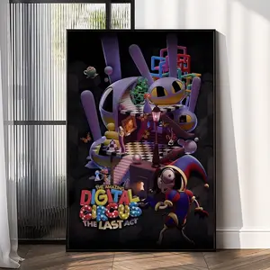 The Amazing Digital Circus The Last Act Movie Poster - Wall Art - Home Decor - Print Gift