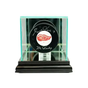 Perfect Cases  Single Hockey Puck Display Case- Black