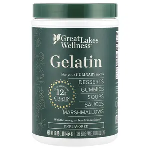 Great Lakes Wellness Gelatin, Unflavored, 16 oz (454 g)
