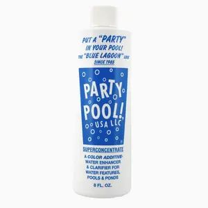 Party Pool LLC Blue Lagoon Party Pool Color, 8 Ounces - Gender Reveal , Halloween