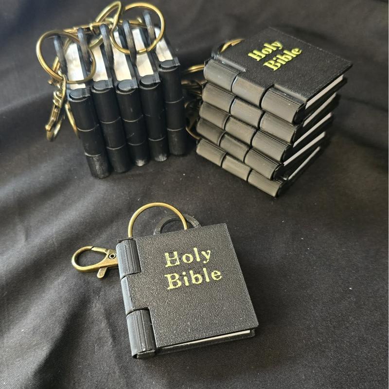 Holy Bible Keychain