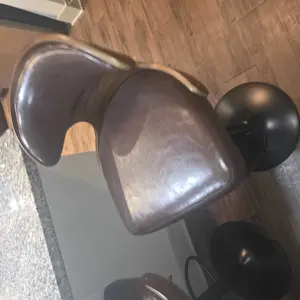 【Deals For You Days】Bar Stools  ， Adjustable Height 24.5-33.5IN - Bentwood Swivel Barstools with Back & Footrest - PU Leather Upholstered Bar Chair for Bar, Kitchen, Dining Room