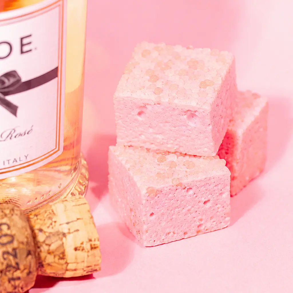 Rose Gold Rosé Marshmallows (set of 12) Rose Gold Rosé Marshmallows (set of 12)