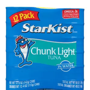 Chunk Light Tuna In Water 5 oz, 12 Pk