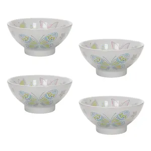Temp-tations Seasonal Set of (4) 16-oz Pedestal Bowls