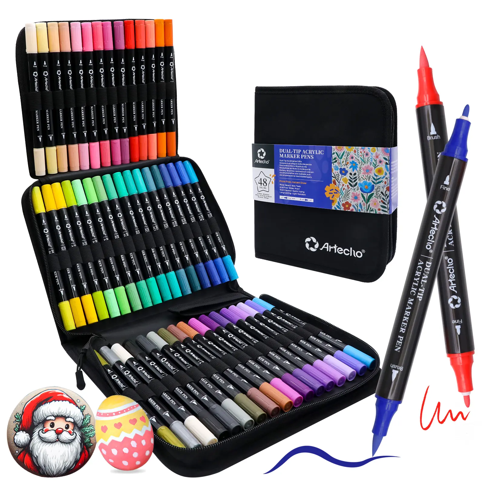 48 Colors Portable Set
