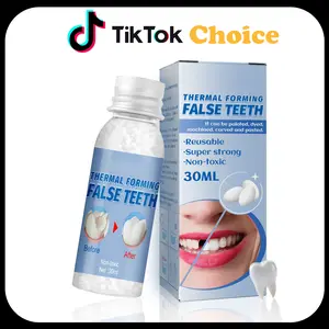 Moldable Dental Gel Kit – Temp Tooth Filling & Repair for Cavities, Chips, Broken Teeth & Dentures – Shapeable Oral Restore Cover, False Tooth Fix