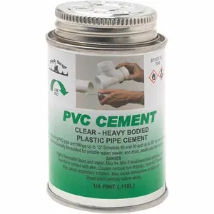 Black Swan Manufacturing  PVC Cement Clear Heavy Bodied - 4 oz
