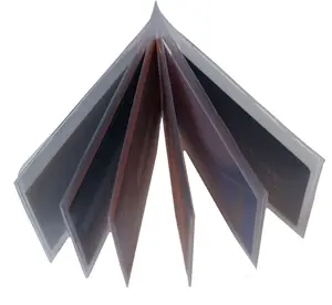 Plastic Wallet insert Set of 2 ID-Card Picture holder for mens 6Page MADE IN USA