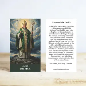 St. Patrick Prayer Cards | Wallet Size | 50, 100, 250, 500, 1000