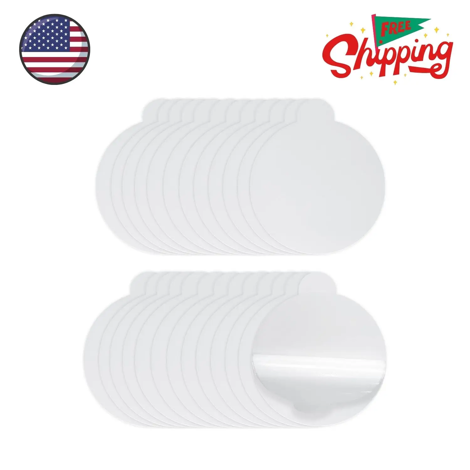 24 Pcs Refill Glue Boards 4.3 Inches Sticky Glue Pads