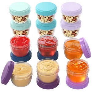 【12 Pack】 Salad Dressing To Go Containers,3 oz Small Sauce Cups With Leakproof  Lids. For Lunch Boxes,Sauce containers, Picnics,Travel Meal Prep And Kitchen Storage.
