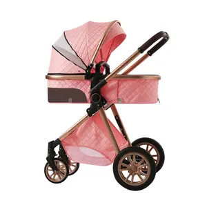 V9 Baby Stroller Wagon, All-Terrain 2 Seaters Baby Wagon with Canopy, Parent Organizer, Adjustable Handle & Pull Bar for Infants and Toddlers change car seat vintage hip fan bab st roller Bag Backpack Changing Pad Large Gate Check Stroller Bag