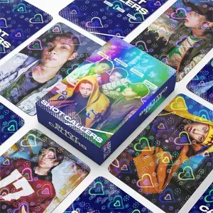 60 Sheets Shot Callers Laser Card Lomo Cards, Collectible Mini Cards, Perfect for Fans and Enthusiasts, Unique Accessories