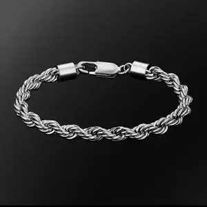 Twisted  Bracelet - Simple Gold Design for men - Unique Rope Twist Pattern - Versatile Accessory for Casual Wear