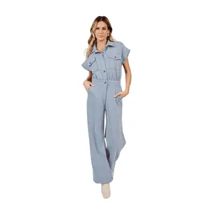 Align Faux Suede Jumpsuit