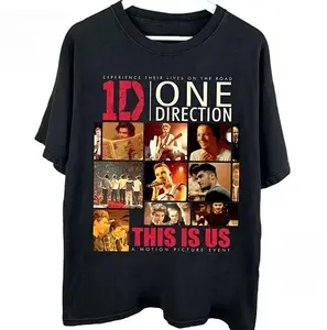 One Direction Shirt, 1D One Direction Albums Hoodie, 1D Band Sweatshirt, One Direction World Tour Tshirt, Gift For 1D Fan, Unisex Graphic Tee, 1D Music Band Lovers T-Shirt