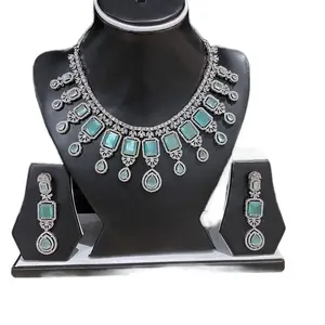 Traditional AD Necklace with matching earrings