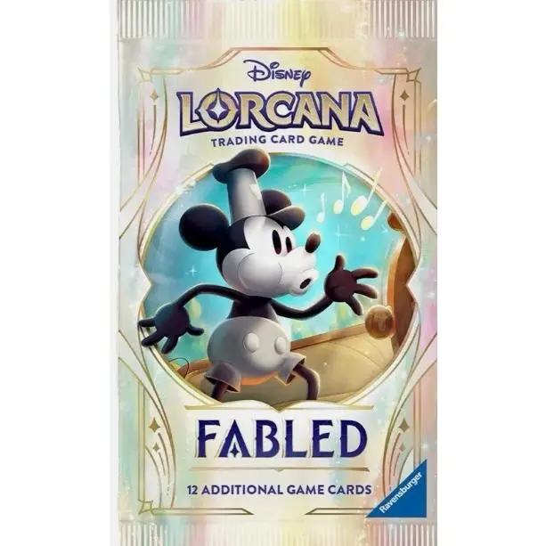 Lorcana FABLED Booster Pack! 12 cards!