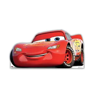 Advanced Graphics 2424 33 x 64 in. Lightning McQueen - Disney & Pixar Cars 3 Cardboard Standup