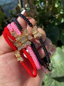 Virgencita Butterfly Rope Bracelet