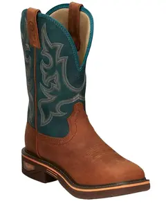 Justin Men's Resistor Western Work Boot Composite Toe - Cr4010