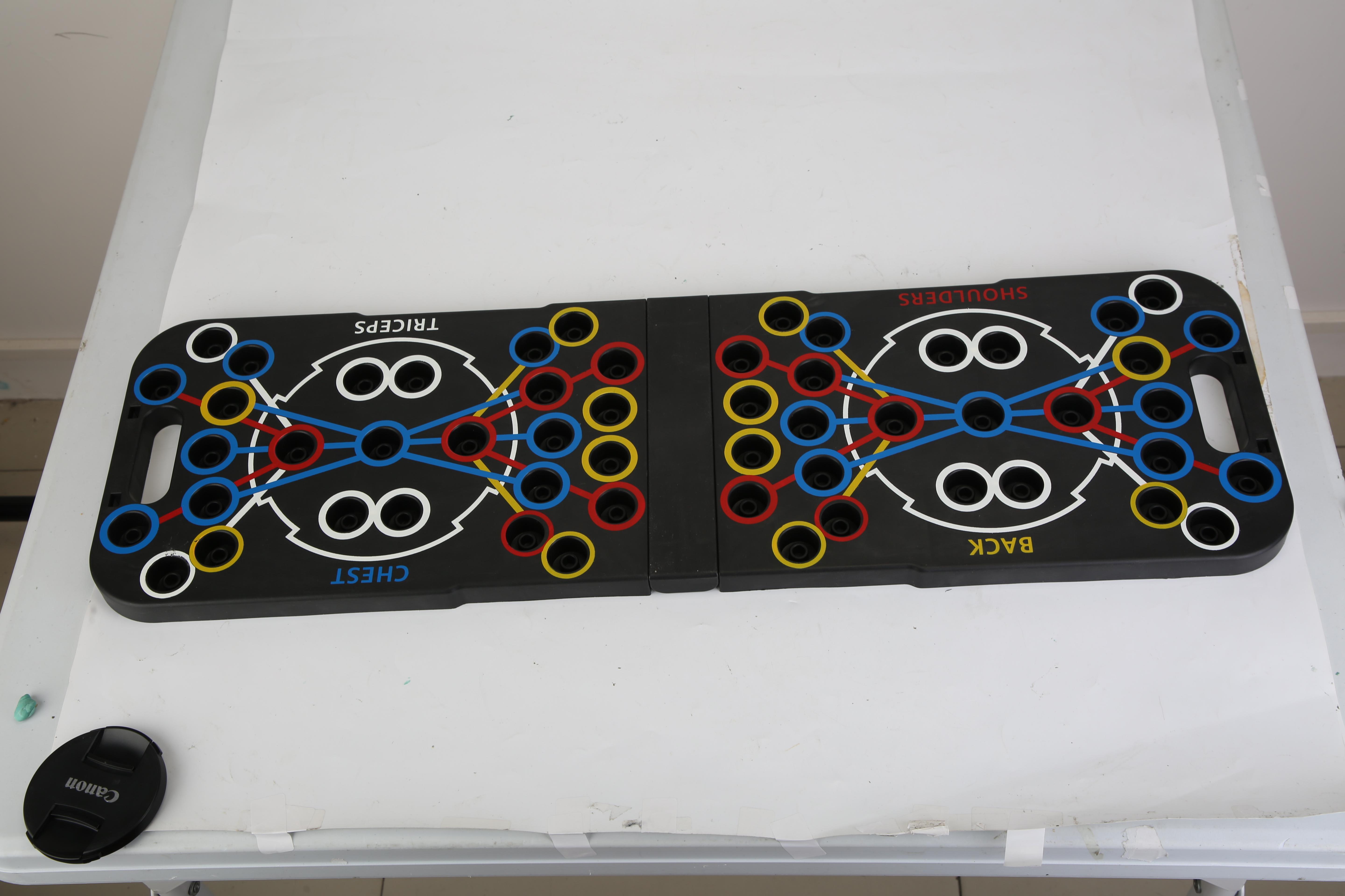 Multifunctional Push Up Board Home Strength Training Equipment With 15 Fitness Accessories Pilates Bar Resistance Band Roller Wheel Full Body Workout Home Gym Equipment